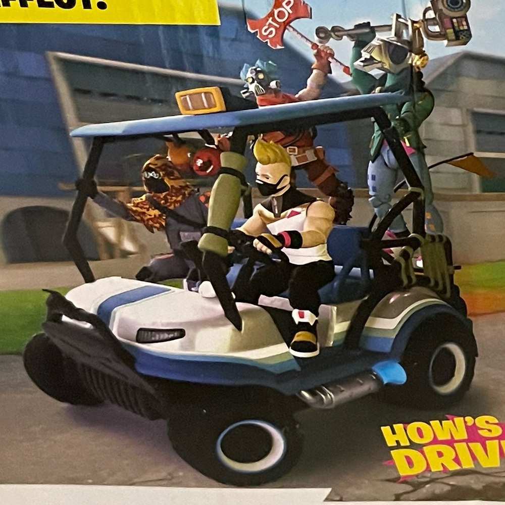 Fornite  ATK All Terrain Kart Automobile  And Driver With Remote Control, 8+.